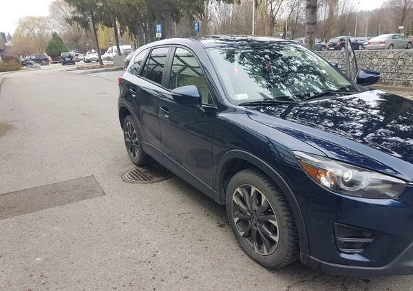 Mazda CX-5 cena 77900 przebieg: 87350, rok produkcji 2016 z Wrocław małe 497